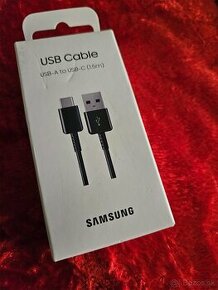 Usb c kábel samsung čierny nepoužívaný nerozbalene ešte iba