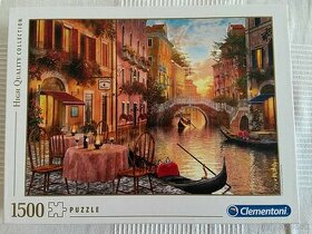 Clementoni puzzle 1500 - Benátky