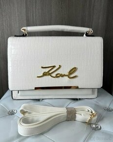 Karl Lagerfeld kabelka biela
