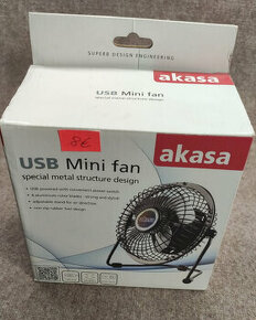 USB ventilator  AKASA AK-UFN01-BK