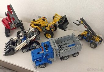 LEGO Technic - Stavebné stroje - 42023, 42032, 8045