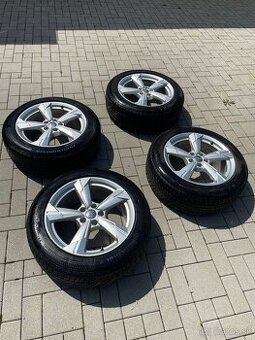 Zimné pneumatiky + disky na audi