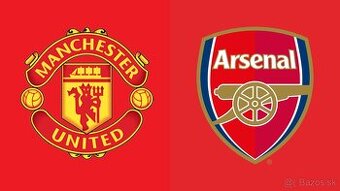 Manchester united vs Arsenal londýn - 2x vstupenky