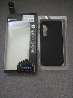 Zadný kryt na Samsung S25 čierny magsafe