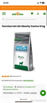 Vet Life Obesity kuracie