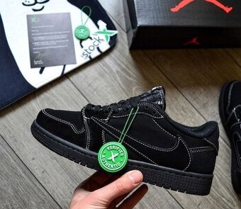 Pánske tenisky Nike Air Jordan 1 Low x Travis Scott Black Ph