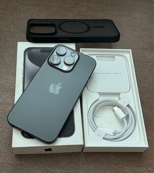 IPhone 15 Pro 256GB Black Titanium