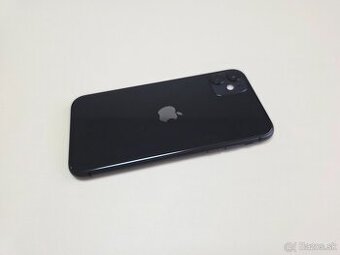 APPLE IPHONE 11 64GB BLACK,TOP STAV,BATERKA 100%