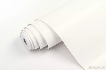 Matna biela folia (samolepiaca)