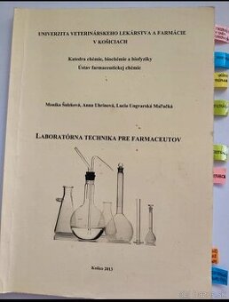 Skriptá UVLF farmácia Laboratórna technika
