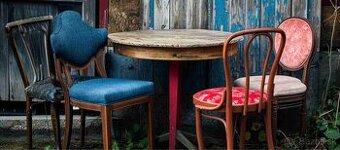 Zariadenie stareho žel. domu