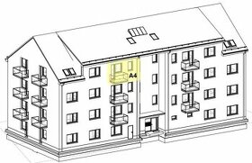 Na predaj nové byty 1+kk na 4.NP s balkónom a parkovaním - 1
