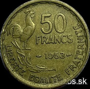 Predam 50 frankov 1953  Francúzsko - 1