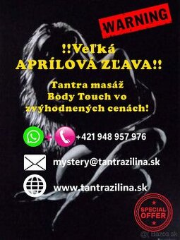 ❗❗ ZĽAVA na MASÁŽ Body Touch – ŽILINA ❗❗