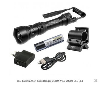 LED baterka Wolf-Eyes Ranger ULTRA V3.0 2022 FULL SET