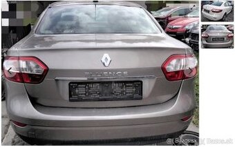 RENAULT FLUENCE 1.6 2015 predám dvere, MOTOR H4MD7, DVERE