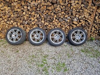Orig. sada Audi, VW, Škoda, Seat 5x112 R18 + pneu 245/45 R18