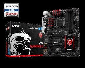 Predám i5-4690K, Z97 GAMING 5, 2x8 GB DDR3, chladič