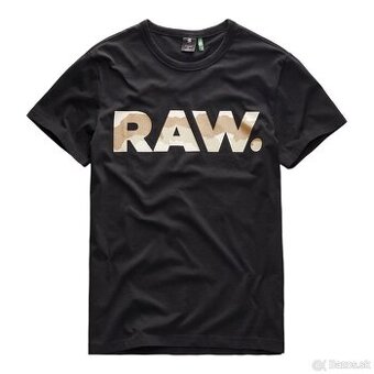 panske tricko G-STAR RAW velkost S cierne