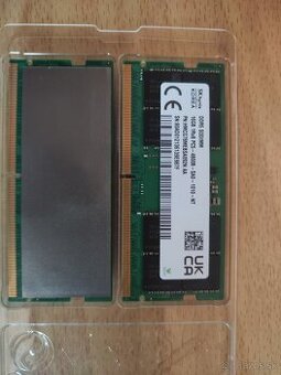 2x16gb notebook rám ddr5