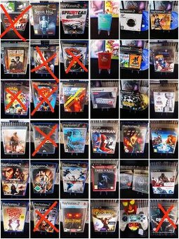Playstation 1,2,3 hry, prislušenstvo