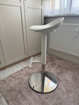 Ikea JANINGE Barová stolička, biela