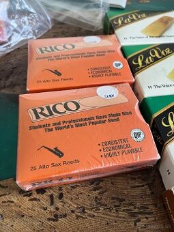 Predám vintage plátky na alt saxofón 70/80 roky usa