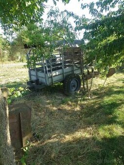 Vlečka za malotraktor