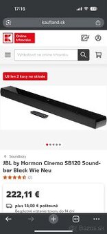 Jbl cinema SB 120