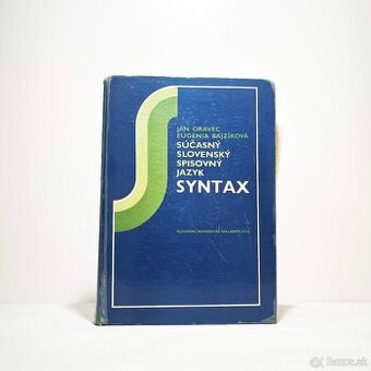 Súčasný slovenský spisovný jazyk - Syntax