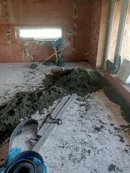 Potery,podlahy,betónove potery,ekostyrénbetón,anhydrit