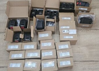 Adaptéry a redukcie na aku batérie rôznych značiek 18V-20V