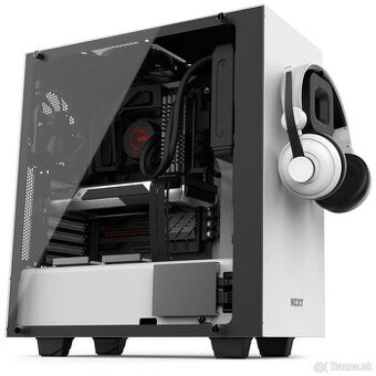 Predám PC skrinku NZXT S340 v bielej farbe