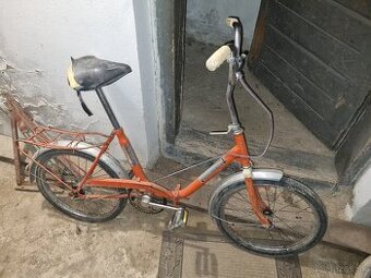 Starý bicykel skladačka