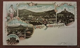 stará pohľadnica Banská Štiavnica 1897 - 1