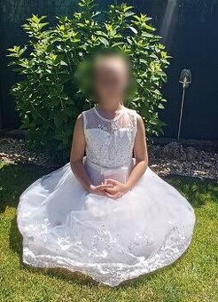 Šaty na 1. svätá prijímanie+bolerko