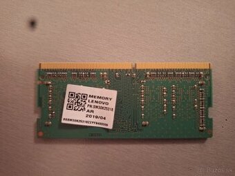 RAM 1x4GB Lenovo