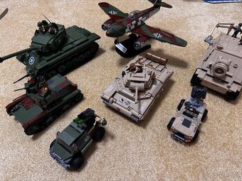 Cobi tanky - sada 7ks