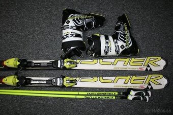 lyže Fischer 160 cm , hadia koža