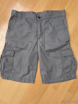 Sivé chlapčenské kraťasy