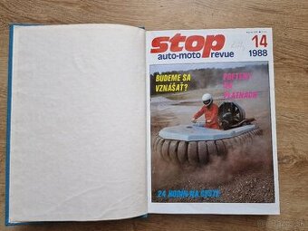 Časopisy Stop rok 1988. Zviazané II.diel č. 14-26.