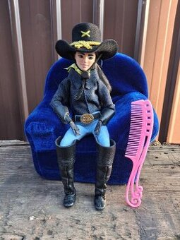 DOLL BARBIE BOJOVNIČKA WESTRENOVA VINTAGE 1886