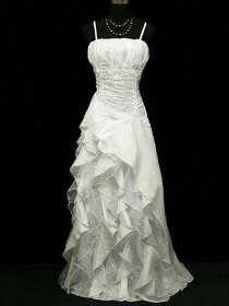 Svadobné šaty - Spoločenské šaty _ veľ. 40 -46 - 1