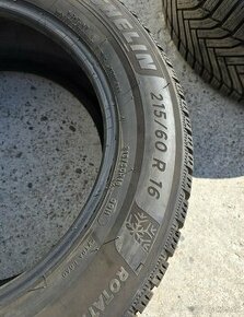 Predám zimné pneu 215/60 R16 99H Michelin Alpin 6