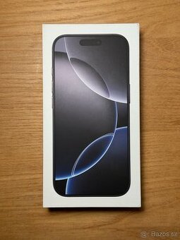 Iphone 16 pro_512Gb Black Titanium