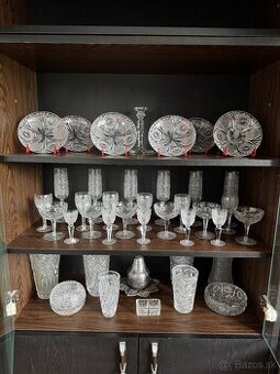 Porcelanove sady, kristalove pohare a ine