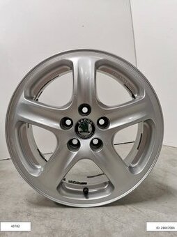 Original Skoda Octavia alu disky 5x100 R15 6x15 ET38 1222