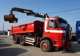 Volvo 6x6,sklapač, hydraulická ruka