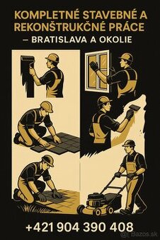 Stavebné práce , interiér , exteriér