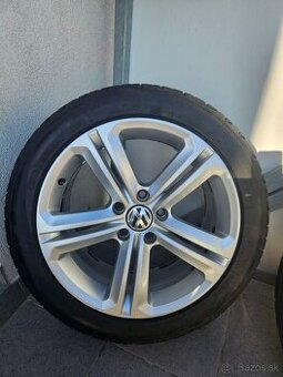 Predám disky R17 s úplne novými pneumatikami 235/45/17